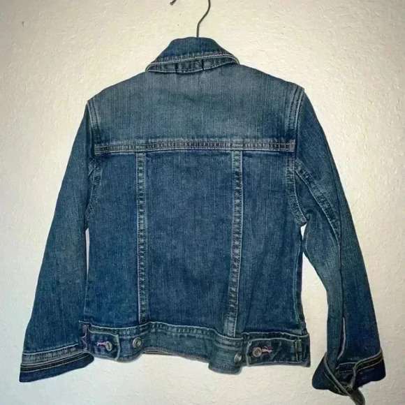 GAP Kids (Girl) Gap Stretch Jean Jacket  SIZE XS (4-5) - Picture 3 of 6
